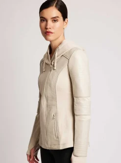 Best Asym Hooded Moto Women Motos