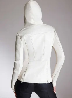 Best Asym Hooded Moto Women Motos