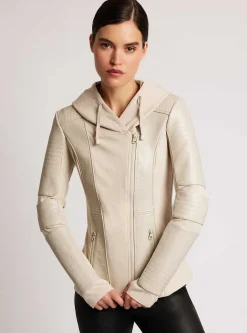 Best Asym Hooded Moto Women Motos
