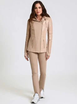 Sale Asym Hooded Moto Women Motos