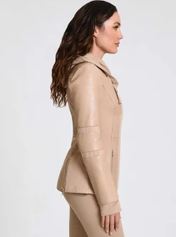 Sale Asym Hooded Moto Women Motos