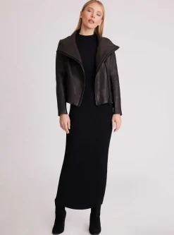 Hot Blair Mock Neck Dress Women Sweaters