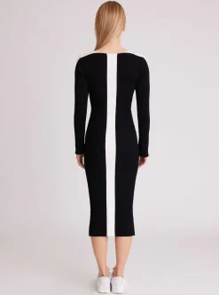 Fashion Blair V Neck Sweater Dress Women Sweaters