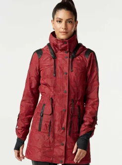 Cheap Camo Anorak Women Jackets & Anoraks