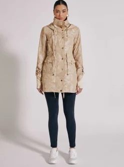 Discount Camo Anorak Gold - Irish Cream Women Jackets & Anoraks