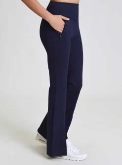 Best Sale Cara Split Hem Pant Women Naval Blue
