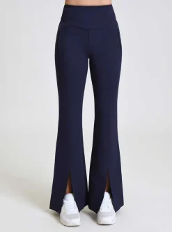 Best Sale Cara Split Hem Pant Women Naval Blue