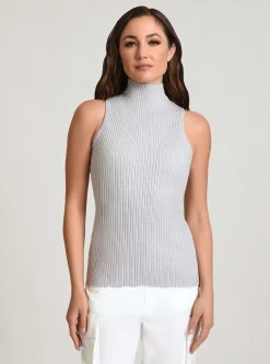 Outlet Charlotte Mock Neck Tank Women Tops