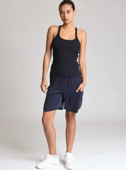Cheap Chelsea Silk Bermuda Short Women Bottoms