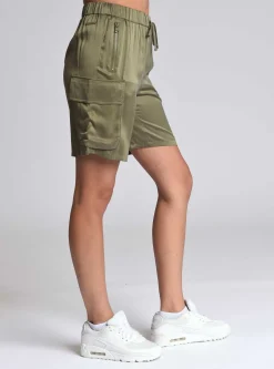 Cheap Chelsea Silk Bermuda Short Women Bottoms