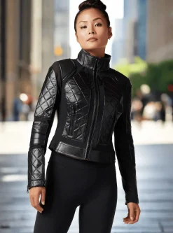 Store Classic Moto Jacket Women Motos