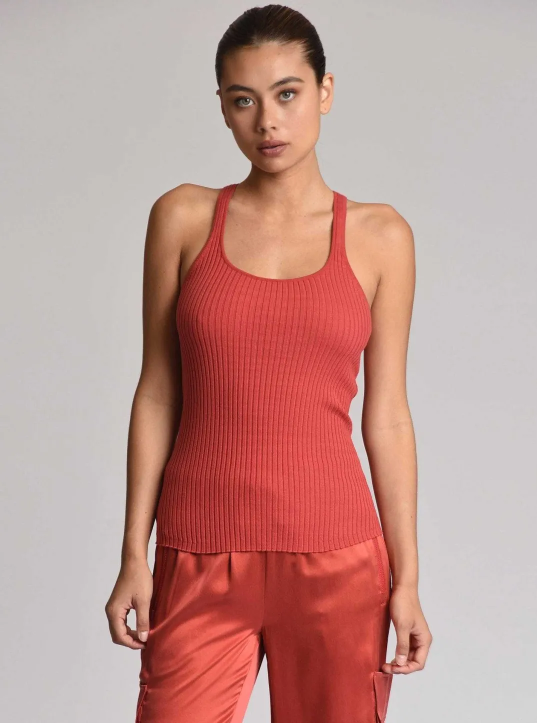 Clearance Color Block Tank Women Naval Blue