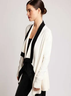 Cheap Color Blocked Portola Cardigan Women Tops