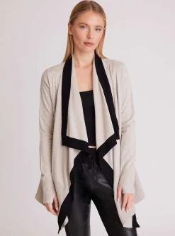 Cheap Color Blocked Portola Cardigan Women Tops