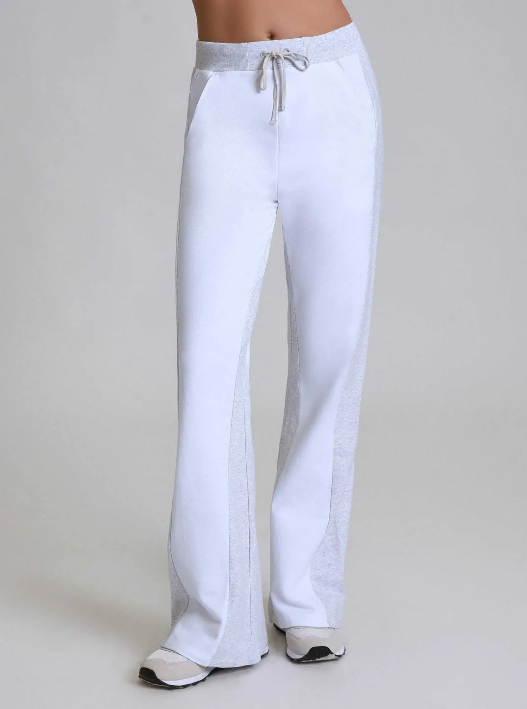 Outlet Color Blocked Wide Leg Pant Women Bottoms