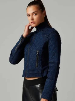 Sale Denim Seville Moto Jacket Women Motos