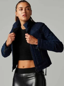 Sale Denim Seville Moto Jacket Women Motos