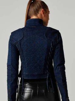 Sale Denim Seville Moto Jacket Women Motos