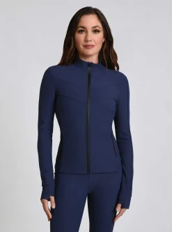 Online Directional Fitted Jacket Women Tops