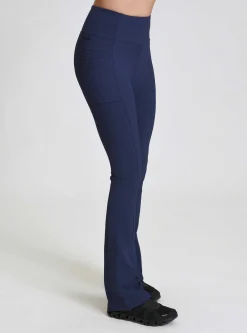 Cheap Directional Rib Bootcut Women Activewear