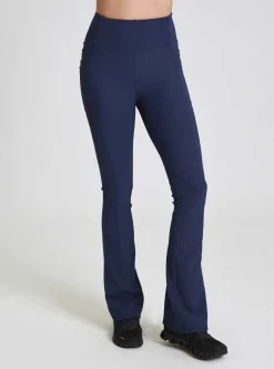 Cheap Directional Rib Bootcut Women Activewear