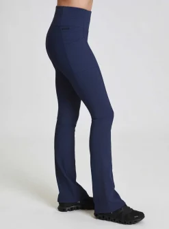 Shop Directional Rib Bootcut Women Naval Blue