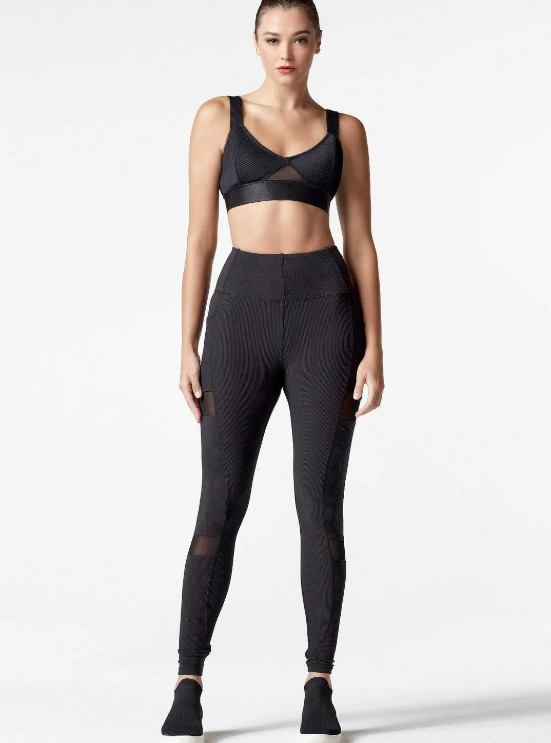 Clearance Directional Rib Bra Women Activewear