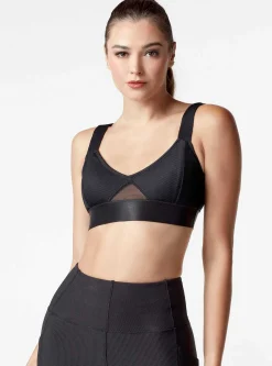 Clearance Directional Rib Bra Women Activewear