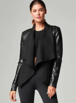 Shop Drape Front Jacket Women Travel