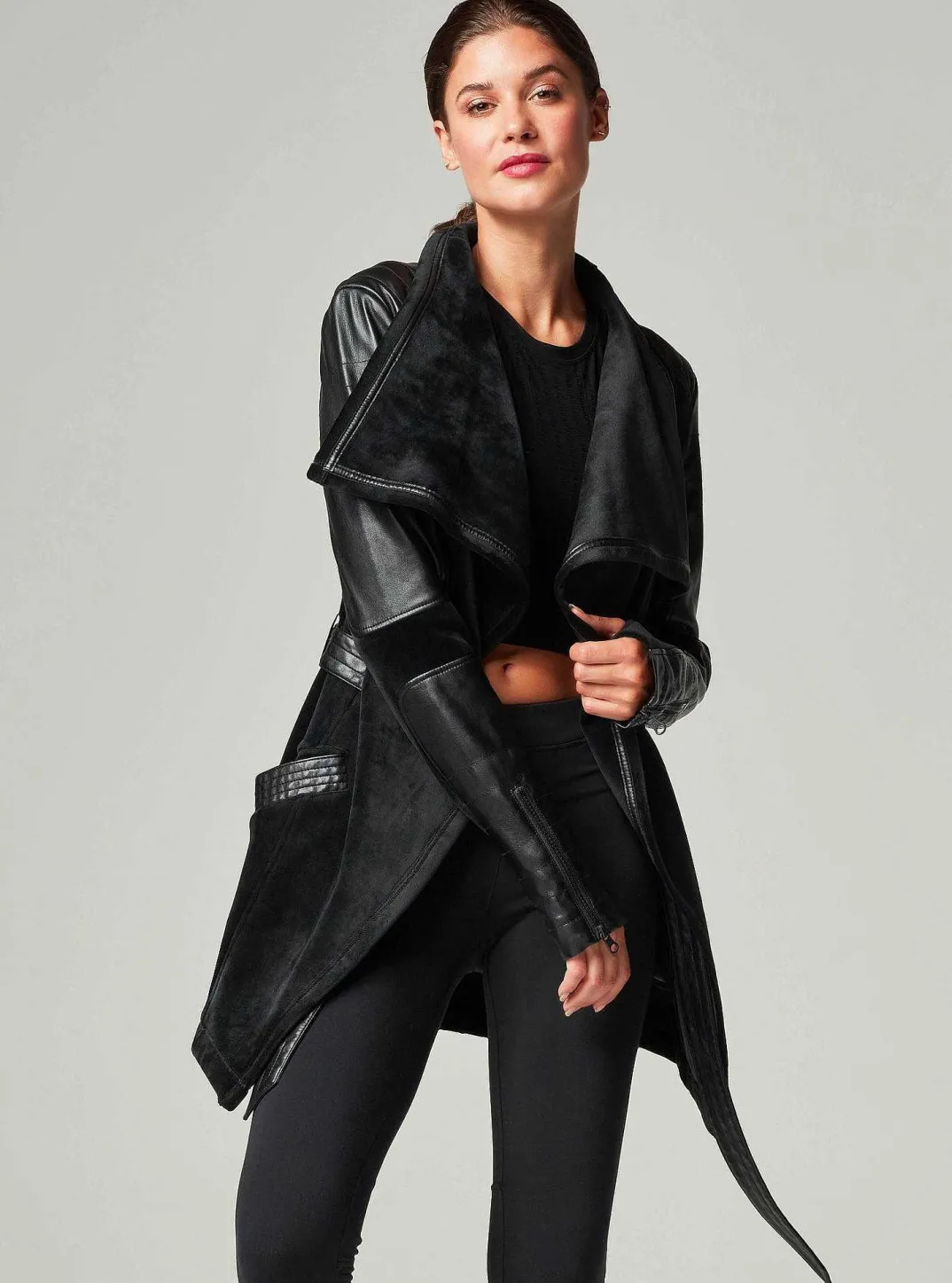 Sale Drape Velour Jacket Women Travel