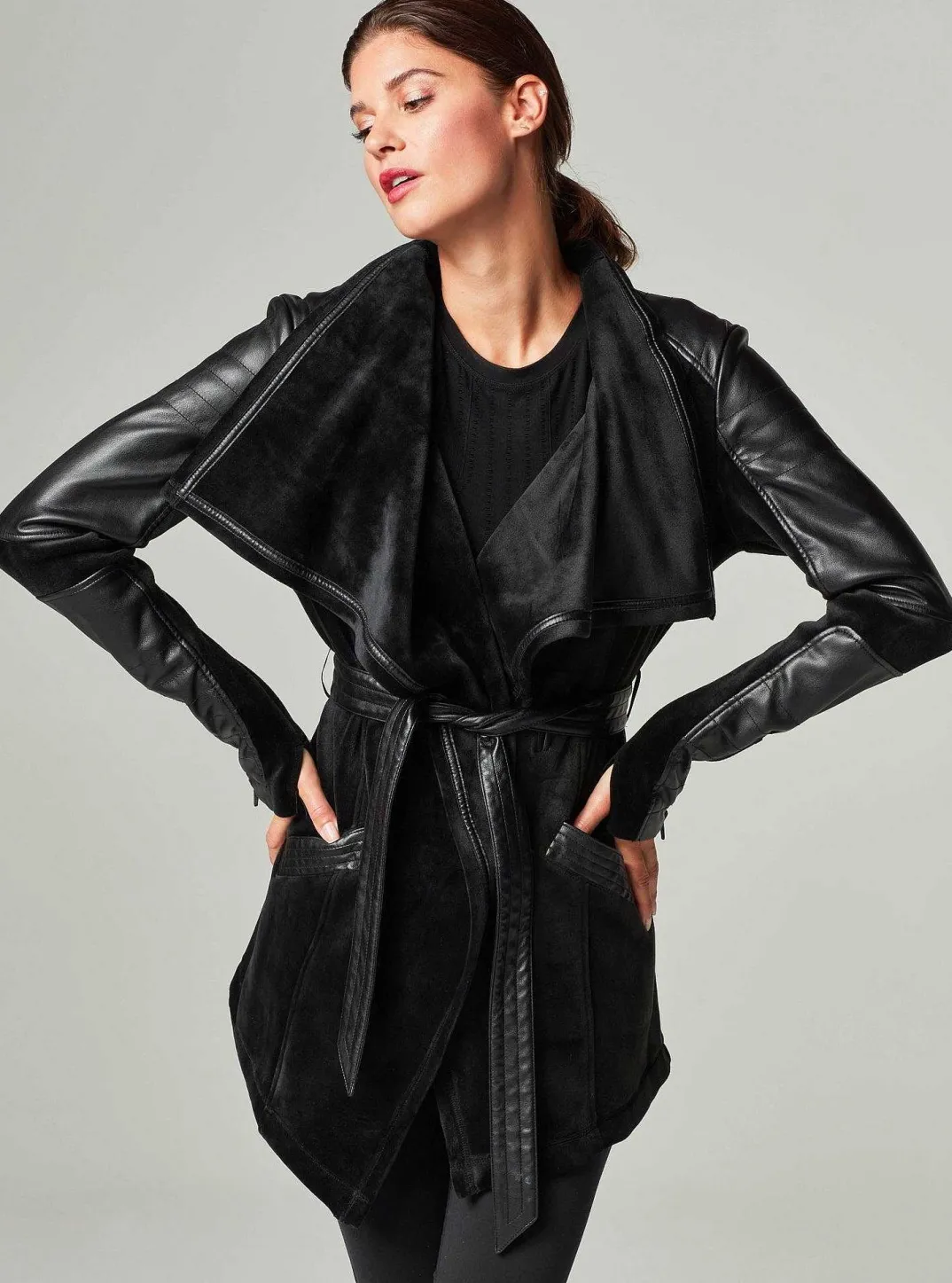 Sale Drape Velour Jacket Women Travel