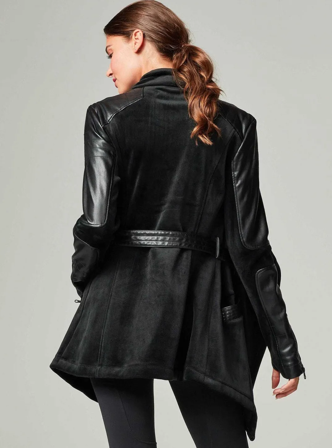 Sale Drape Velour Jacket Women Travel