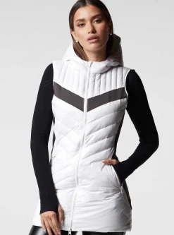 Discount Elongated Puffer Vest Women Puffers & Coats