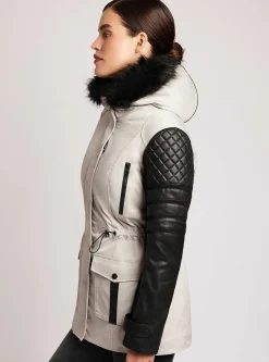 Fashion Enfield Hybrid Solid Jacket Women Puffers & Coats