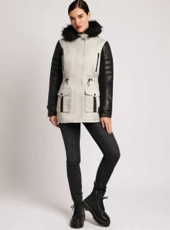 Fashion Enfield Hybrid Solid Jacket Women Puffers & Coats