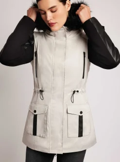 Fashion Enfield Hybrid Solid Jacket Women Puffers & Coats
