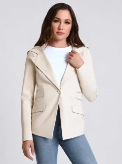 Fashion Gayatri Hooded Blazer Women Naval Blue