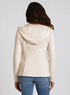 Fashion Gayatri Hooded Blazer Women Naval Blue