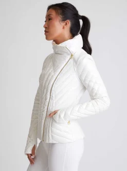 Outlet Gold Motion Panel Puffer Women Puffers & Coats
