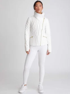 Outlet Gold Motion Panel Puffer Women Puffers & Coats