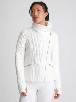 Outlet Gold Motion Panel Puffer Women Puffers & Coats