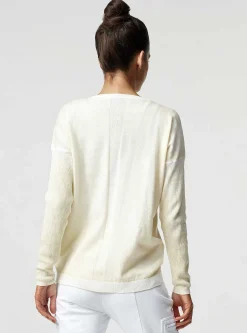 Shop Huntress Boyfriend Sweater Women Mellow Yellow