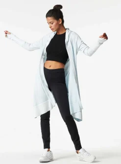 Hot Huntress Cardigan Women Chambray Blue