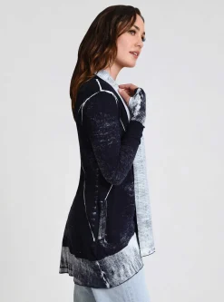 Best Sale Huntress Drape Front Cardigan Women Tops