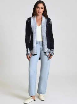 Best Sale Huntress Drape Front Cardigan Women Tops
