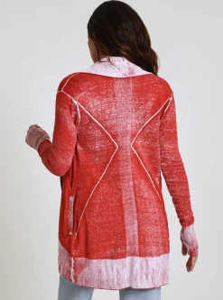 Best Sale Huntress Drape Front Cardigan Women Tops