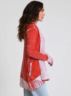 Best Sale Huntress Drape Front Cardigan Women Tops