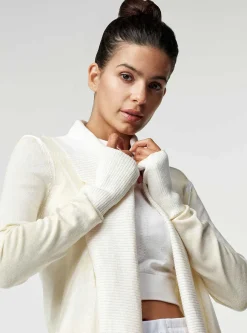 Outlet Huntress Drape Front Cardigan Women Mellow Yellow
