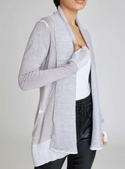 Discount Huntress Drape Front Cardigan Women Sweaters