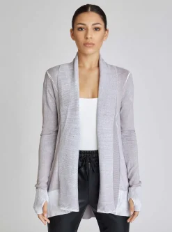 Discount Huntress Drape Front Cardigan Women Sweaters
